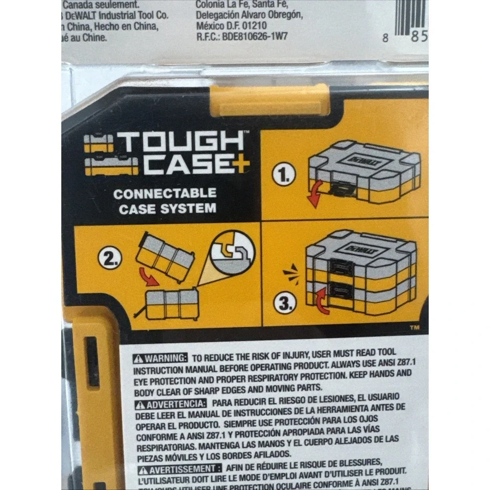 DeWalt 14 PC. Titanium Nitride Coated Drill Bit Set w/Hard Case & No Spin Shank
